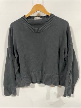 Everlane Women's Crewneck Sweater - Charcoal Gray